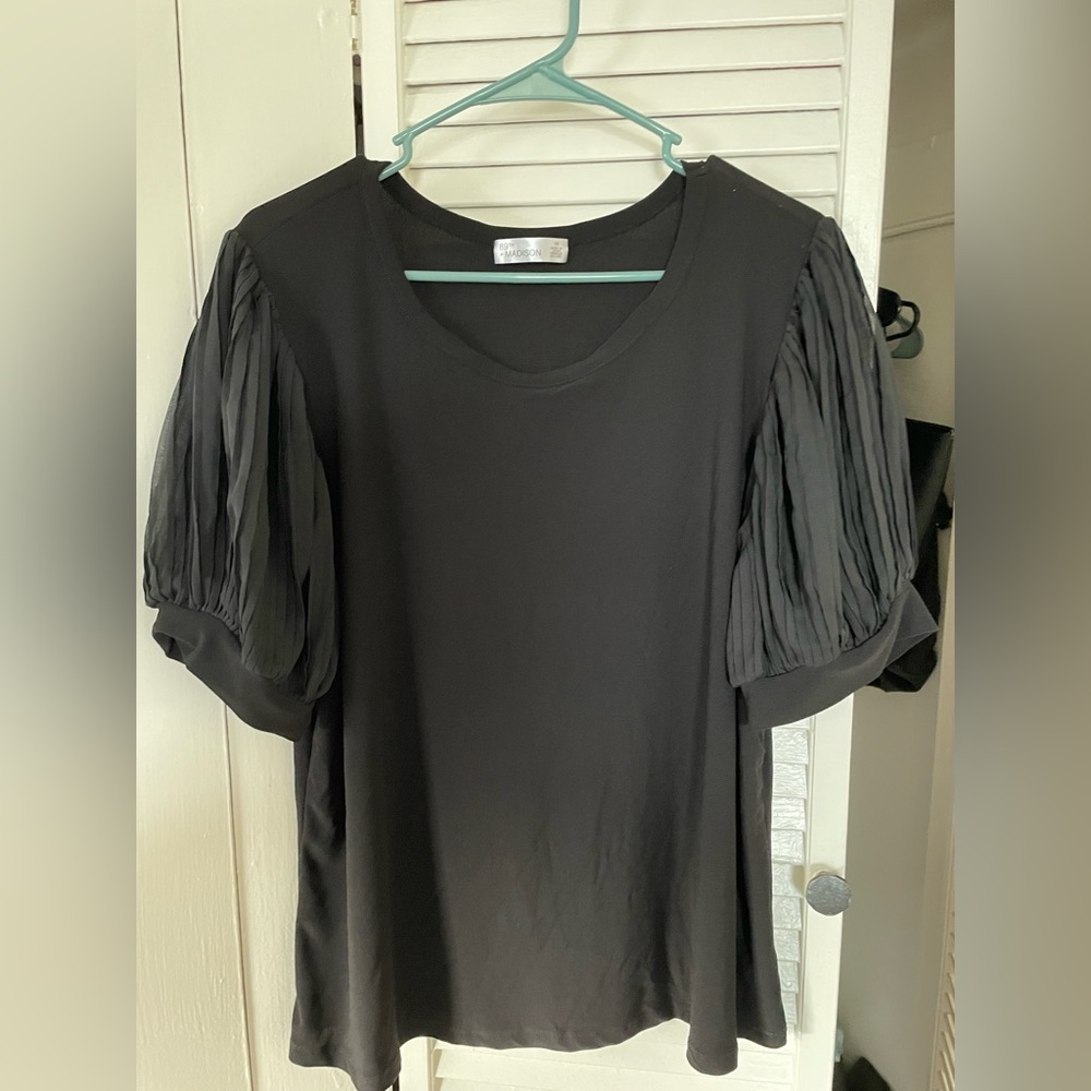 Black dress blouse